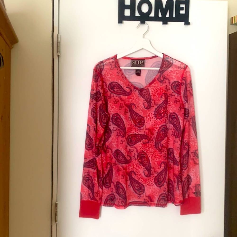 Cow GirlUp western long sleeve blouse